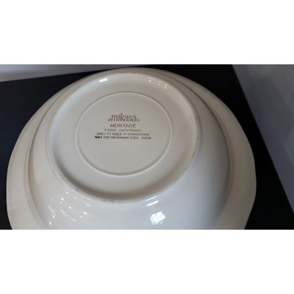 Mikasa 9 3/4" Large Vegetable Serving Bowl F2010 Capistrano Japan Heritage - Picture 16 of 16